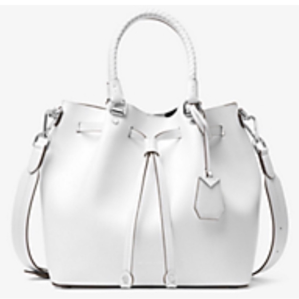 MICHAEL KORS BLAKELY MEDIUM LEATHER BUCKET BAG